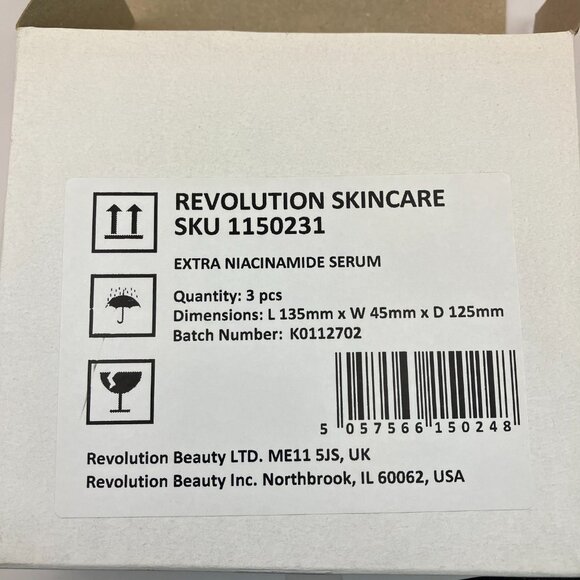 Revolution Skincare Serums Set Glycolic, Niacinamide & Multi Acid Peel 30ml 3set - Picture 2 of 12